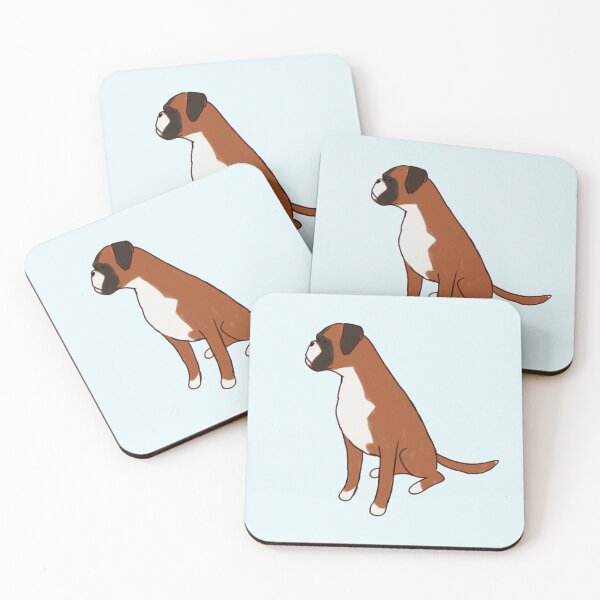 Item preview, boxer dog drawing  designed and sold by Mayarart.