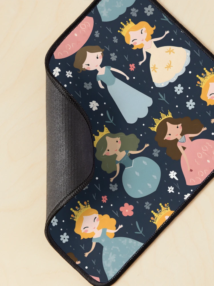 Thumbnail 2 of 5, Mouse Pad, Princesses Pattern 6 designed and sold by DigitalPatternx.