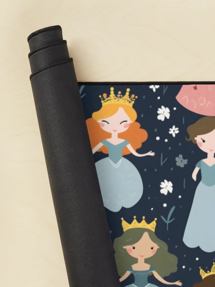 Thumbnail 2 of 5, Mouse Pad, Princesses Pattern 6 designed and sold by DigitalPatternx.