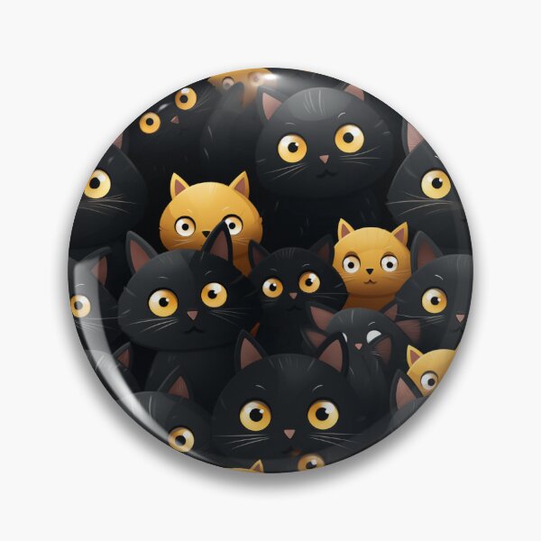 Item preview, Black cats cute T-shirt designed and sold by pencil-art98.