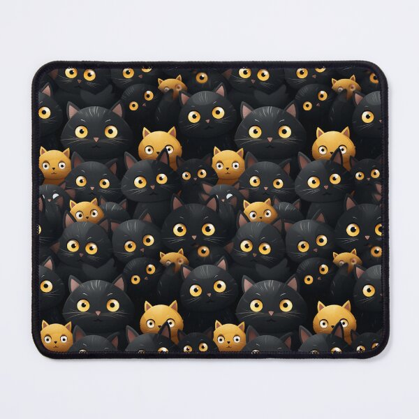 Item preview, Black cats cute T-shirt designed and sold by pencil-art98.
