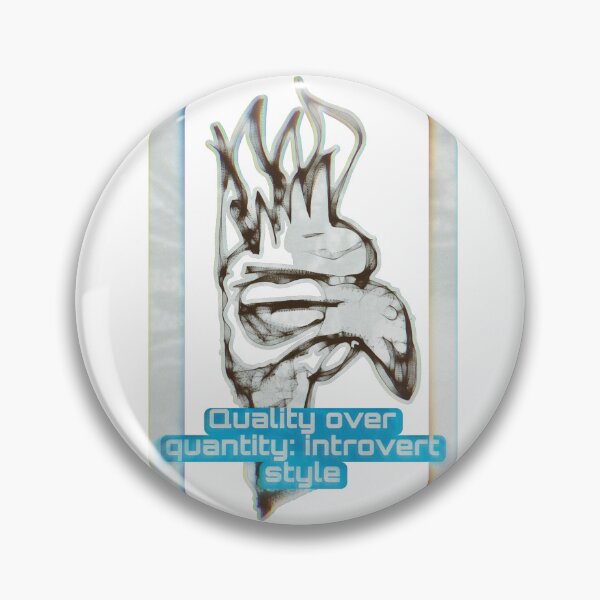 Item preview, quality over quantity: introverted style designed and sold by giomalart.