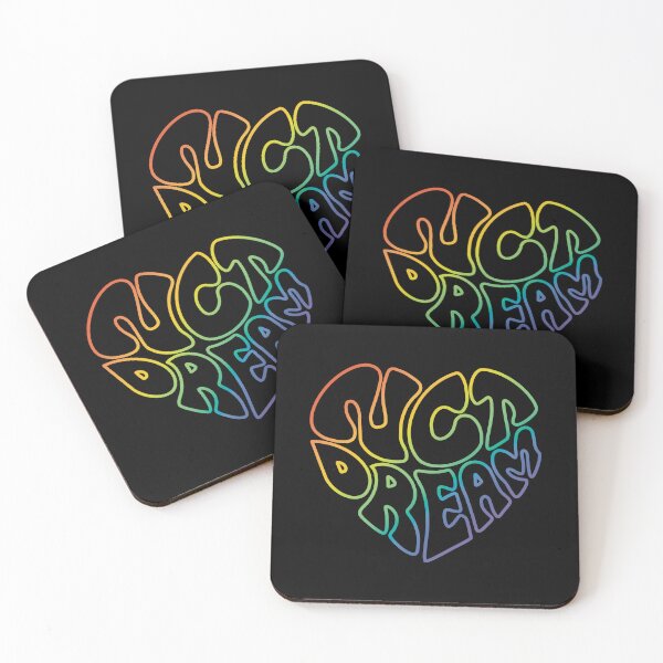 Item preview, NCT DREAM Hello Future Rainbow Heart designed and sold by keyline-pie.