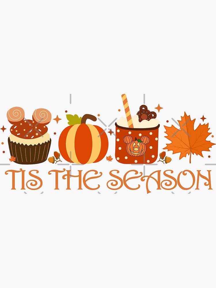 Fall Tis' the Season Decal