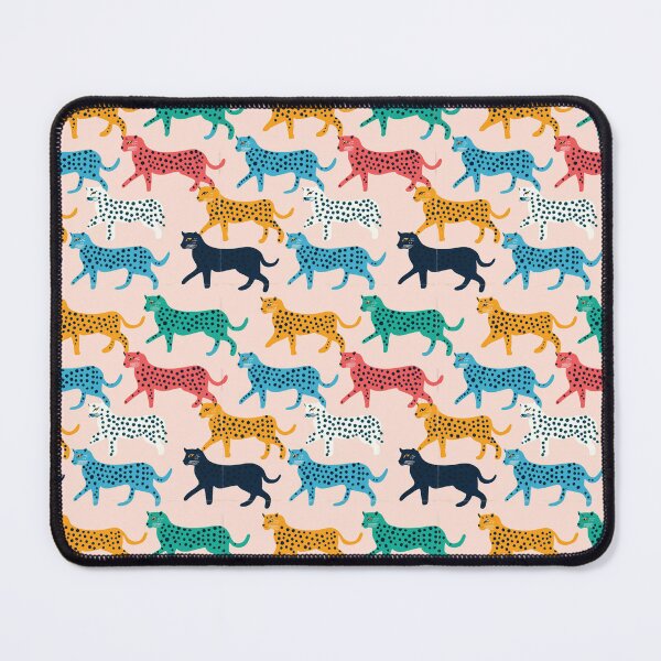 Item preview, Cheetahs Prancing: Colorful Spotted Big Cats designed and sold by Lovegrass Prints.