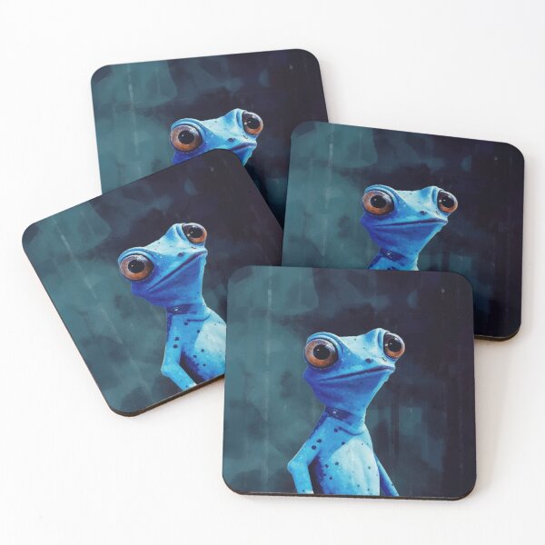 Item preview, Bug Eyed Blue Salamander designed and sold by YoPedro.