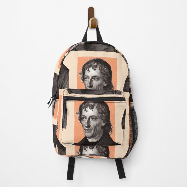 Item preview, Bohemian Mathematician Bernard Bolzano - orange - illustration designed and sold by Litstoy.