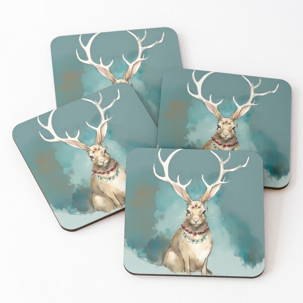 Item preview, Jackalope at Tiffany's designed and sold by HabitableMoons.