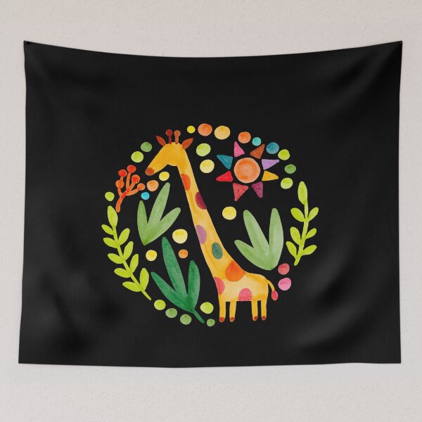 Item preview, Colorful Giraffe,Funny Gift designed and sold by your-t-shirts55.