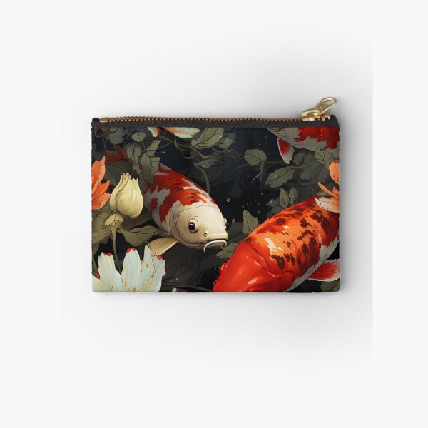 Item preview, Graceful Tranquility. Koi Fish Gliding Through Serene Waters designed and sold by trustApirom.