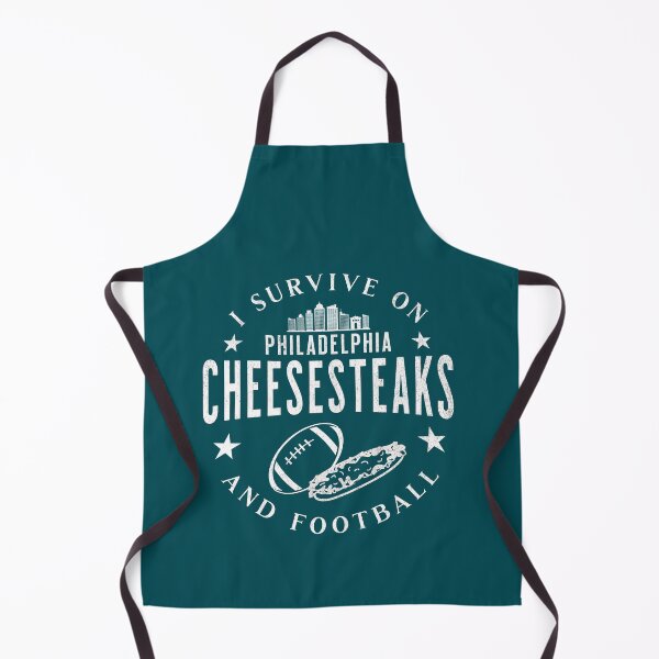 Item preview, I Survive on Philadelphia Cheesesteaks & Football designed and sold by The Masked Designer.