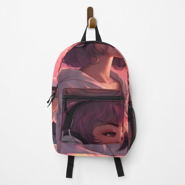 Item preview, Anime Girl Aesthetic Pink Vibes Sunset Car designed and sold by Yana Grech.