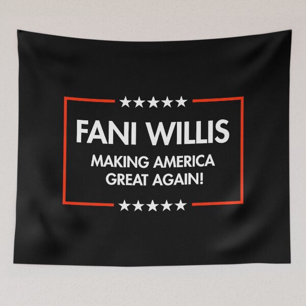 Item preview, Fani Willis - Making America Great Again (bold Black) designed and sold by Thelittlelord.