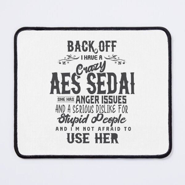 Item preview, Crazy Aes Sedai (Dark) designed and sold by Taveren-Tavern.