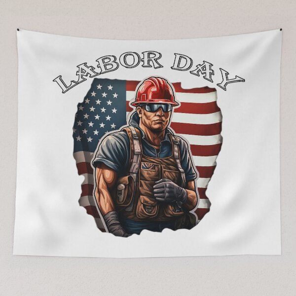 Item preview, Labor Day - Uniting Workers and Celebrating Achievements designed and sold by ⭐Beatiful House⭐.