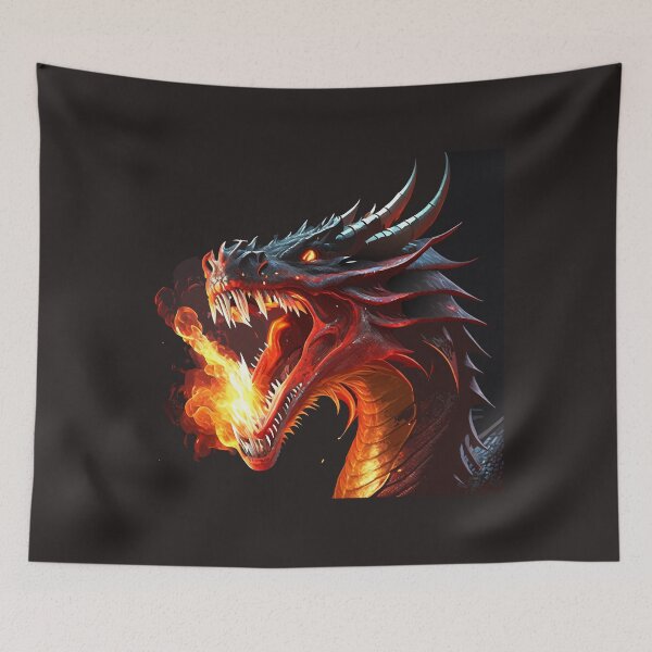 Item preview, Fiery Apocalypse: Devastating Dragon's Blaze designed and sold by Pickmash.