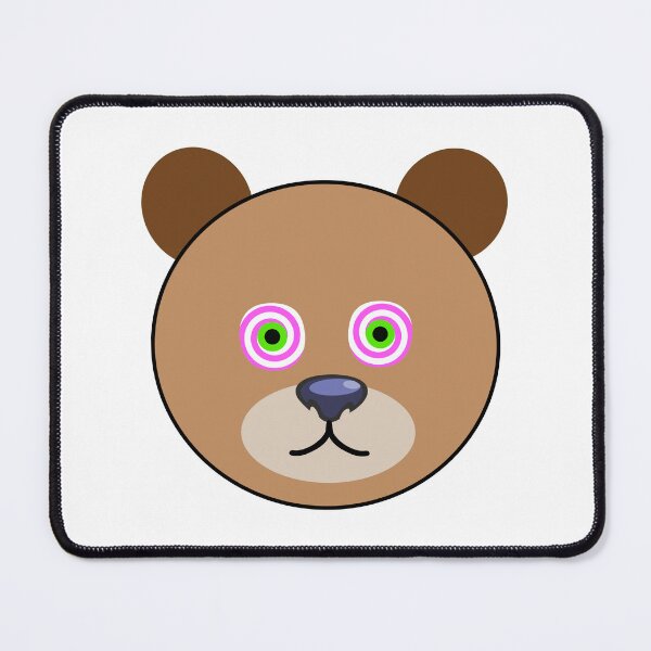 Item preview, Mesmerized Bear Emoji designed and sold by m2inspiration.