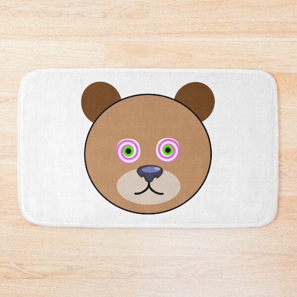 Item preview, Mesmerized Bear Emoji designed and sold by m2inspiration.