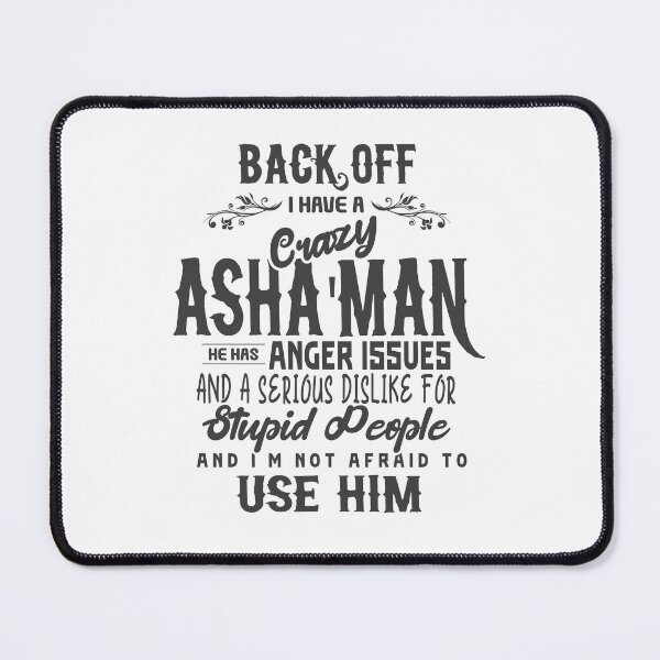Item preview, Crazy Asha'man (Dark) designed and sold by Taveren-Tavern.