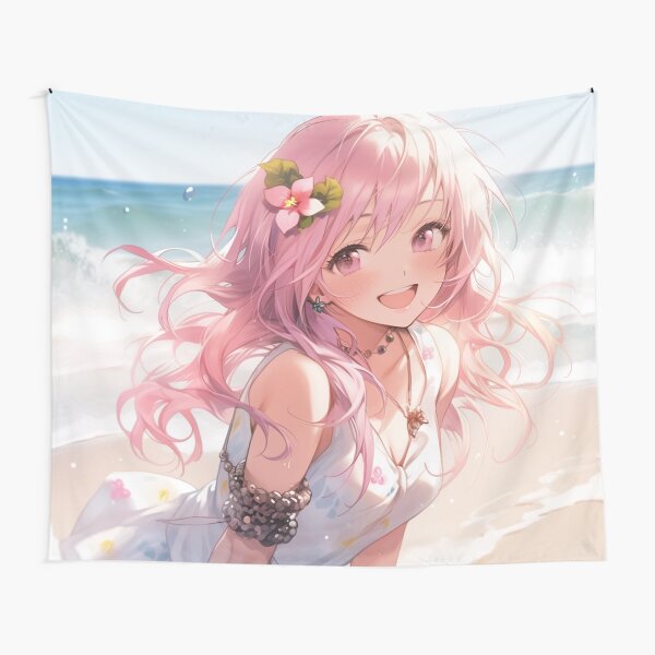 Cute best sale anime tapestry