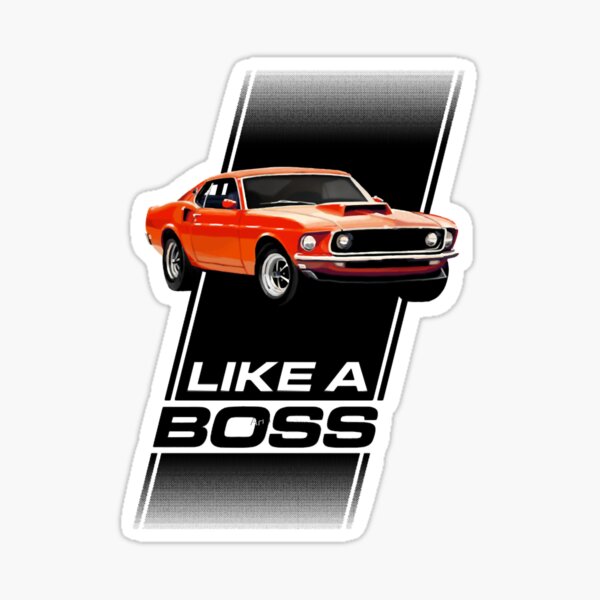 Item preview, 1969 mustang boss 429   like a boss,monkey, gas, garage, gas monkey garage designed and sold by Aubre-yHowucvb.