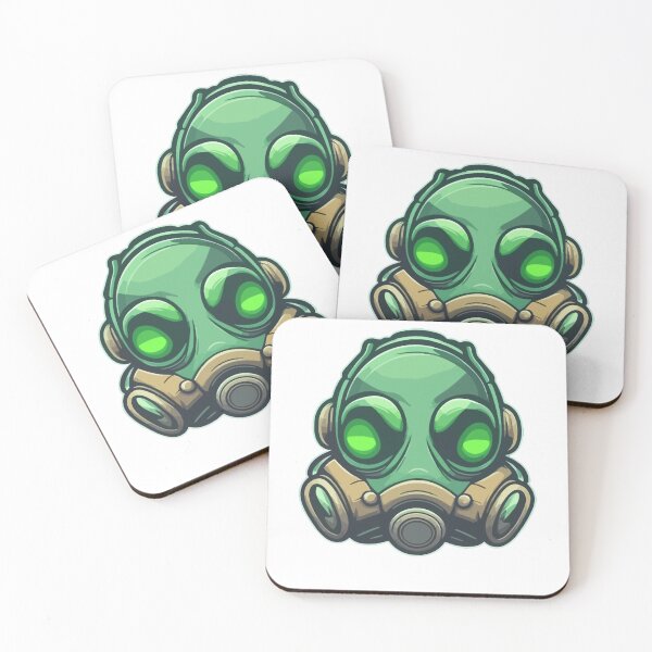 Item preview, Alien gas Mask ,monkey, gas, garage, gas monkey garage designed and sold by Aubre-yHowucvb.