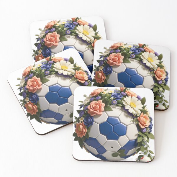 Artikelvorschau, Fußball mit Blumen entworfen und verkauft von AlfredSSikula.