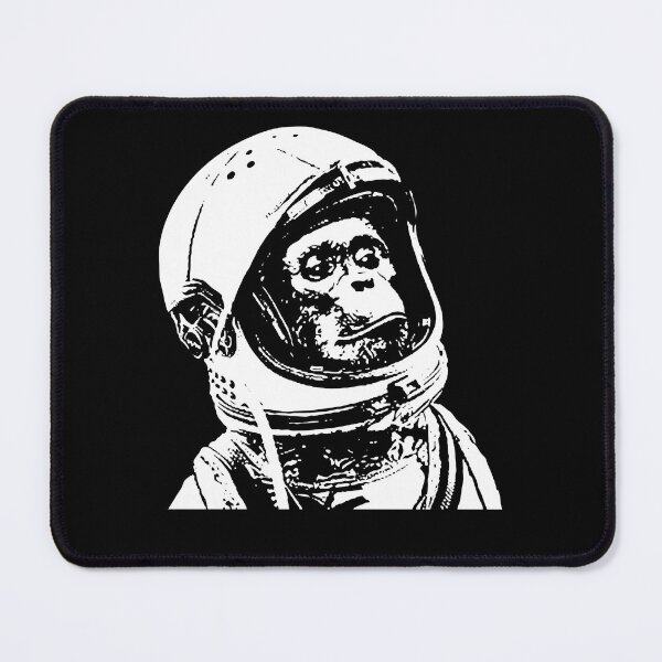 Item preview, Monkey in Space. Funny Astronaut Chimpanzee designed and sold by Aubre-yHowucvb.