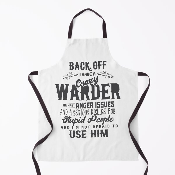 Item preview, Crazy Warder (Dark) designed and sold by Taveren-Tavern.