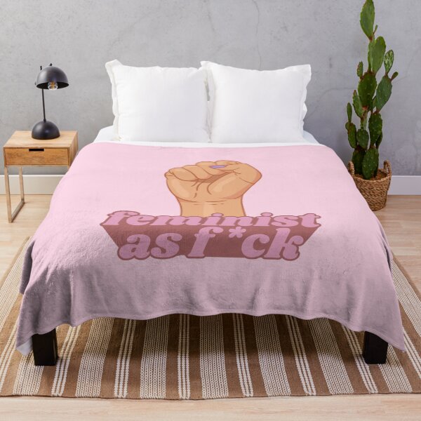 Item preview, Feminist as f*ck designed and sold by Tenth-Floor.