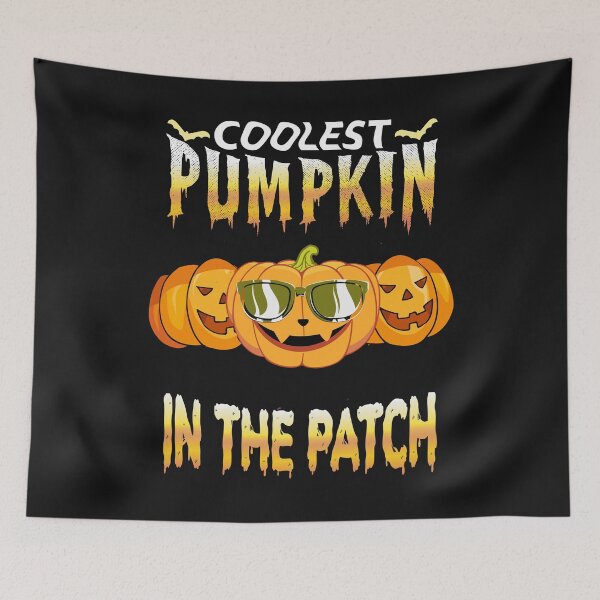 Item preview, Coolest Pumpkin In The Patch Funny Halloween Boys Girls Kids  designed and sold by ZANNIX.