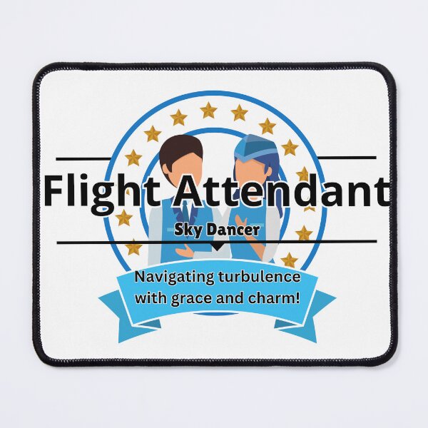 Item preview, Flight Attendant Funny Designs designed and sold by DesignXBecky.