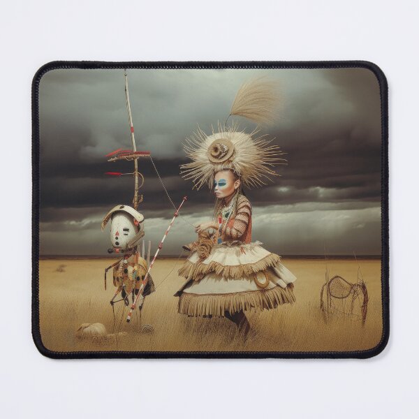 Item preview, Tribal Dancer on Mars w Puppet designed and sold by Peter LOPEZ.