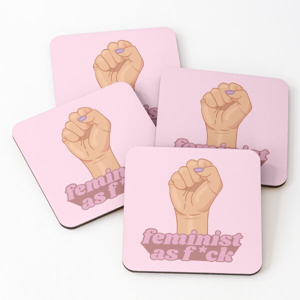Item preview, Feminist as f*ck designed and sold by Tenth-Floor.
