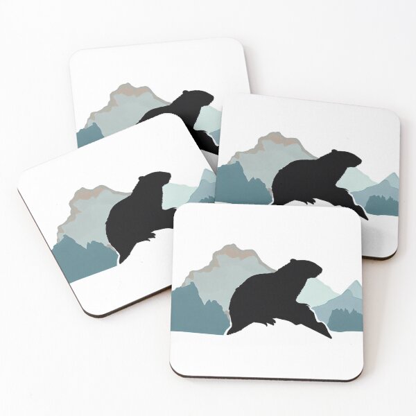 Item preview, Marmot in the mountains designed and sold by Fantes.