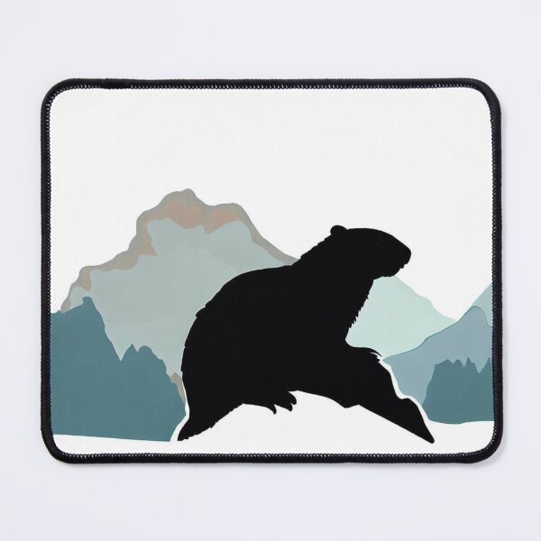 Item preview, Marmot in the mountains designed and sold by Fantes.