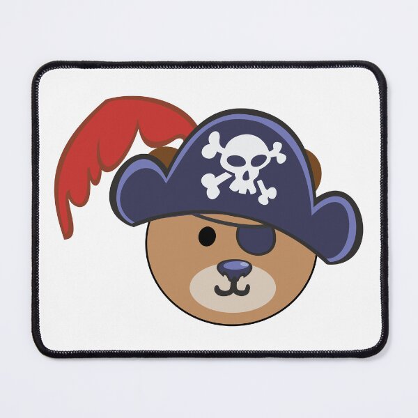 Item preview, Pirated Bear Emoji designed and sold by m2inspiration.