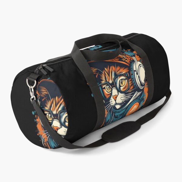 Item preview, HIP HOP Cat wearing Headphone - Hip Hop Ain't Dead designed and sold by Studio-Pixel.