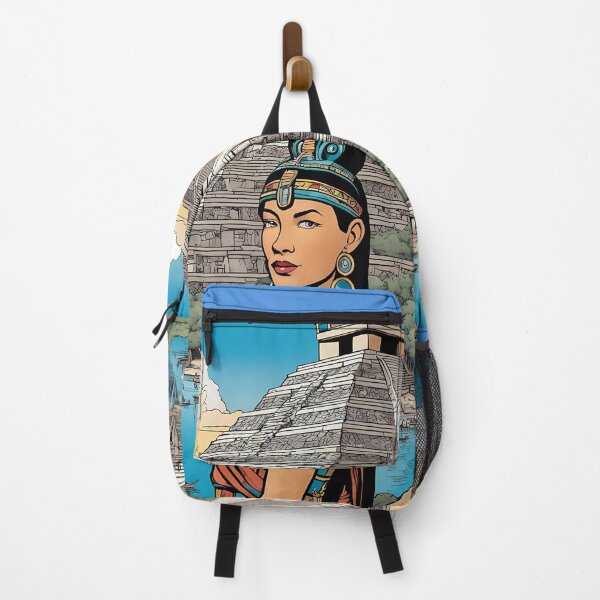 Item preview, Aztec Princess and her City. designed and sold by Guerrillagram.