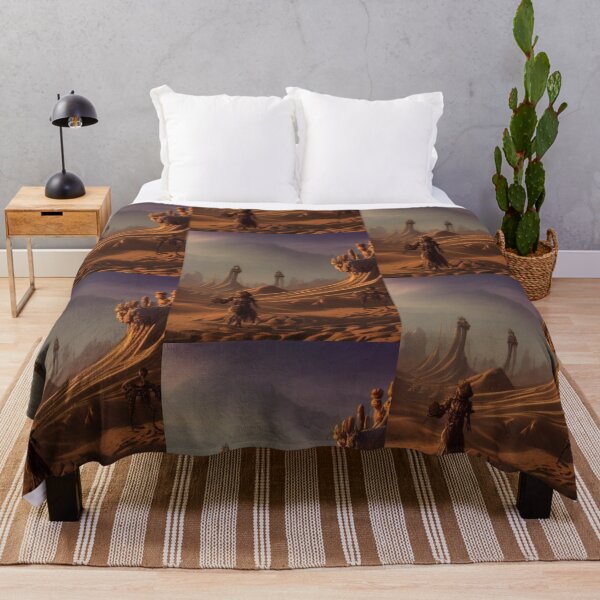 Item preview, SKELETON DESERT - WALL ART  designed and sold by AyushAIImage01.