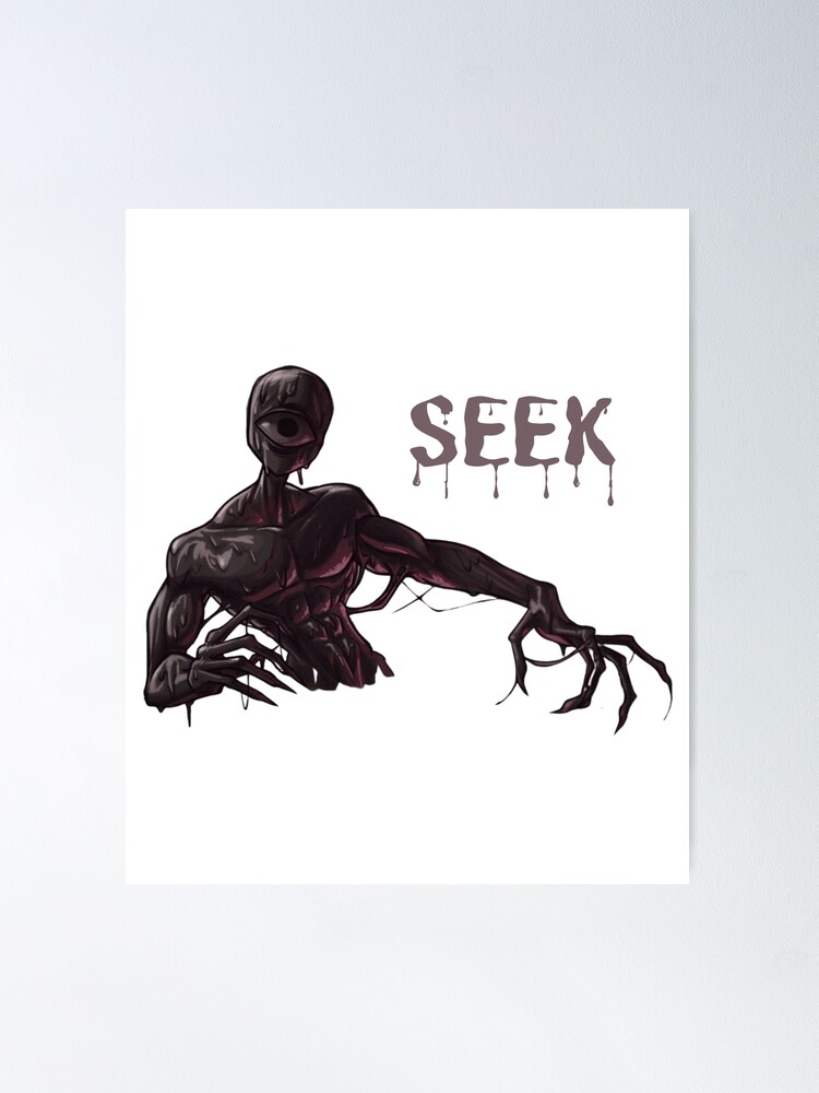 DOORS - Seek and Figure hide and Seek horror  Poster for Sale by