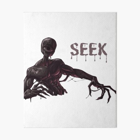 DOORS - Seek wsup hide and Seek horror Art Board Print for Sale