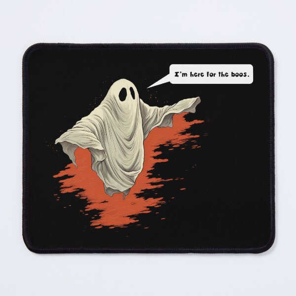 Item preview, I'm Here for the Boos, Halloween Ghost designed and sold by Mythic Legends Digital.