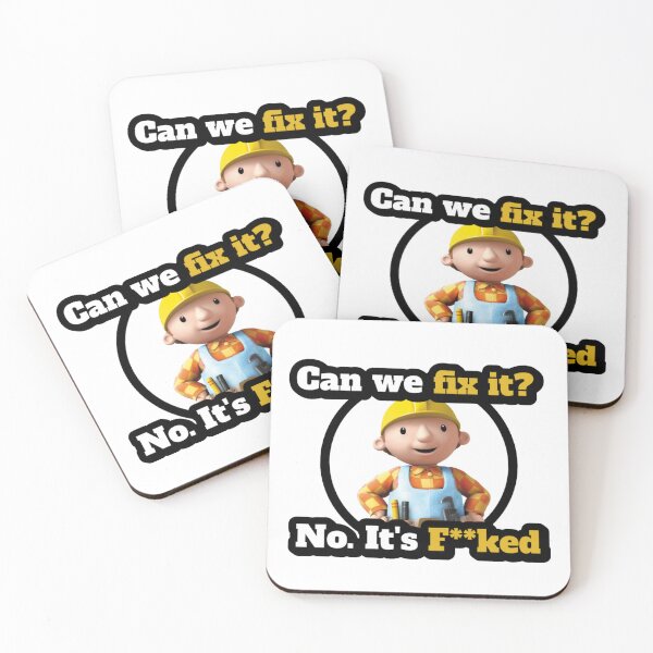 Item preview, Can We Fix It?, Funny builder design. designed and sold by onaxis.