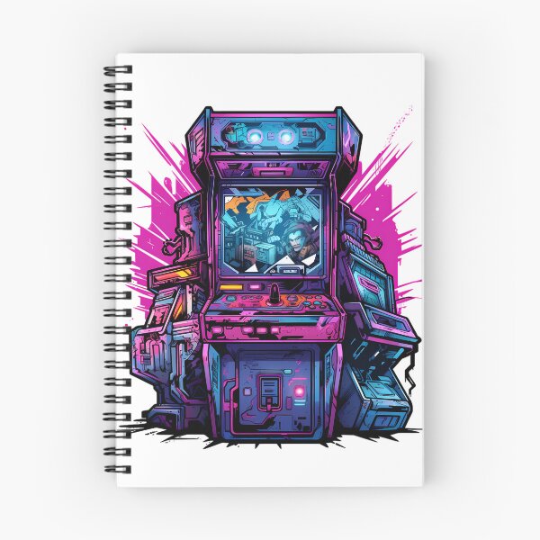 Item preview, Cyberpunk Video Game Arcade Cabinet designed and sold by SchorlCraft.