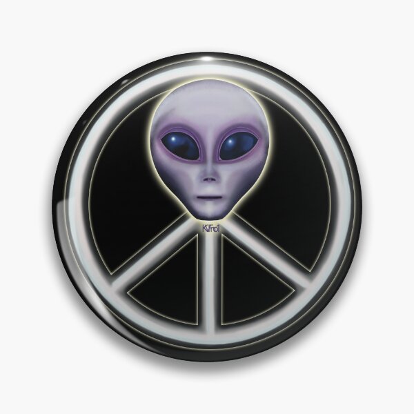 Item preview, We’re Not Alone - Grey Alien designed and sold by KateVanFloofno1.