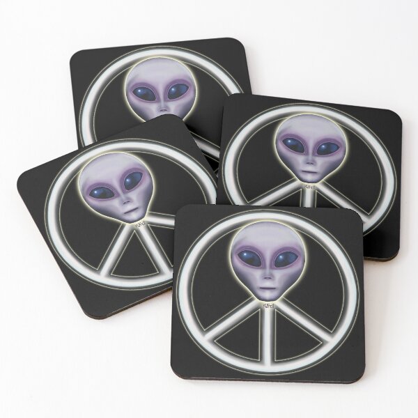 Item preview, We’re Not Alone - Grey Alien designed and sold by KateVanFloofno1.