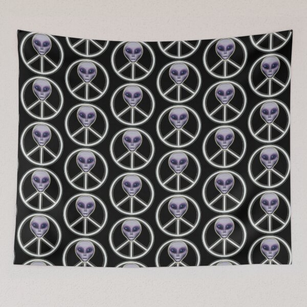 Item preview, We’re Not Alone - Grey Alien designed and sold by KateVanFloofno1.