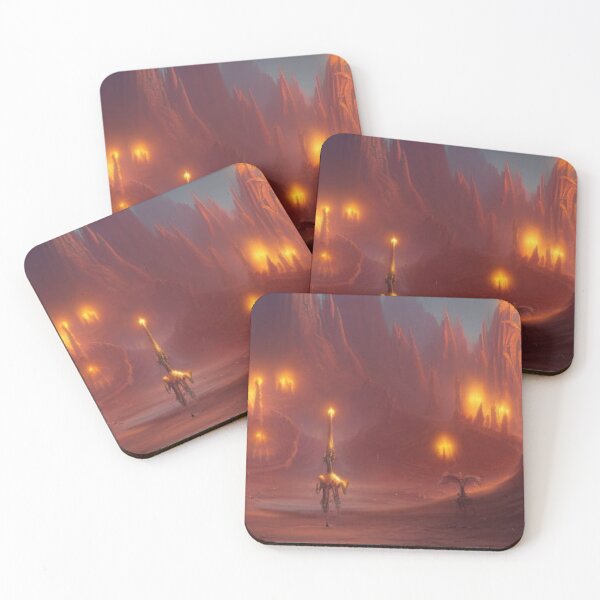 Item preview, ITS FIRE DESERT - WALL ART designed and sold by AyushAIImage01.