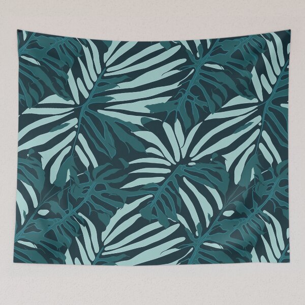 Item preview, Tropical Lush Monstera Pattern designed and sold by SynthiPrint.